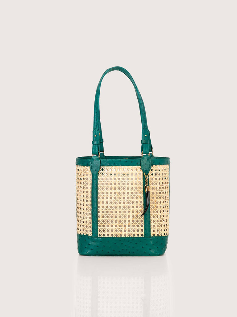 Rattan pouch cheap