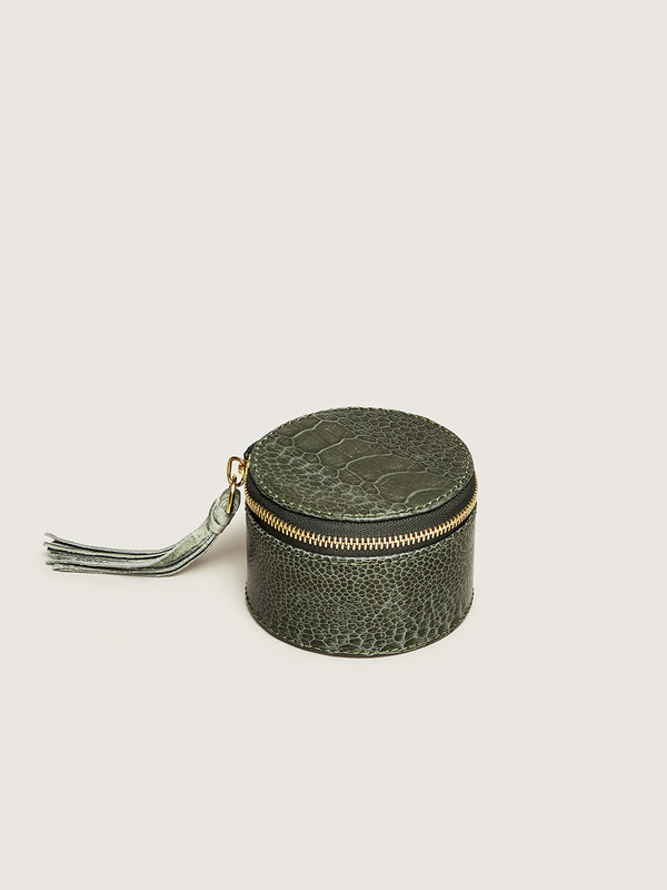 Pill Box Small - Forest Green