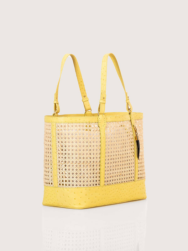 RATTAN BAG LARGE FQ MIMOSA
