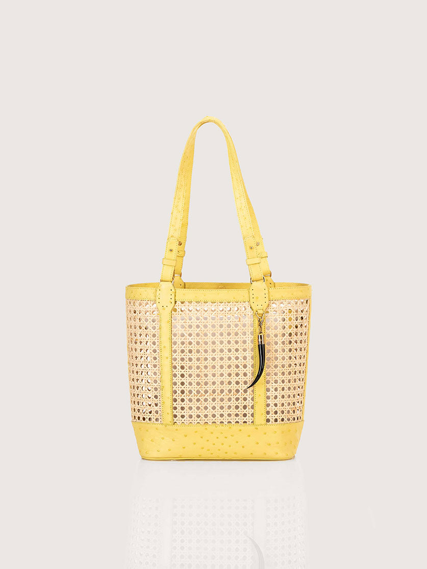Rattan Bag Med Mimosa