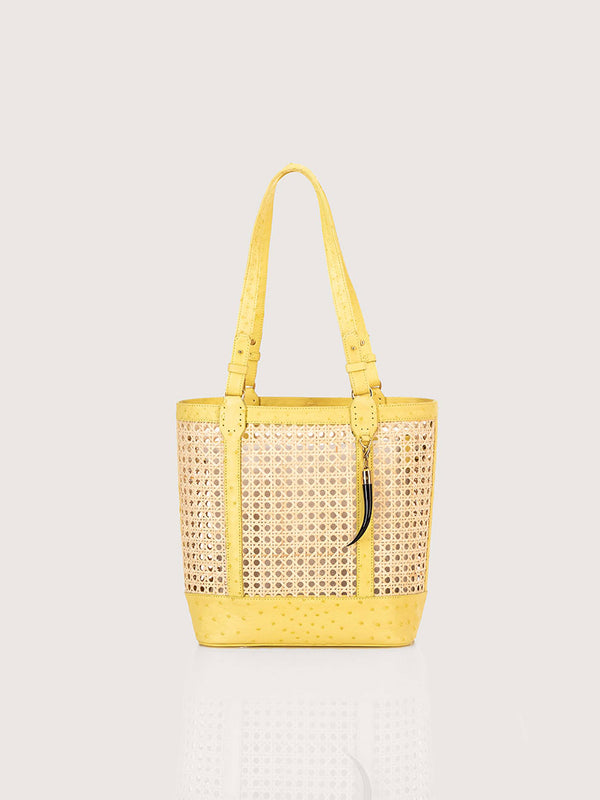 Rattan Bag Med Fq Mimosa