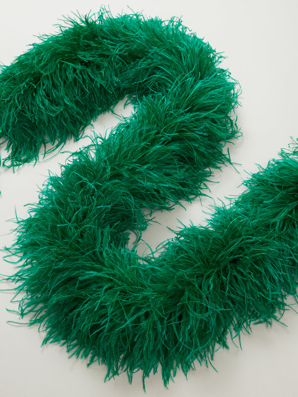 Feather Boa - Brilliant Green