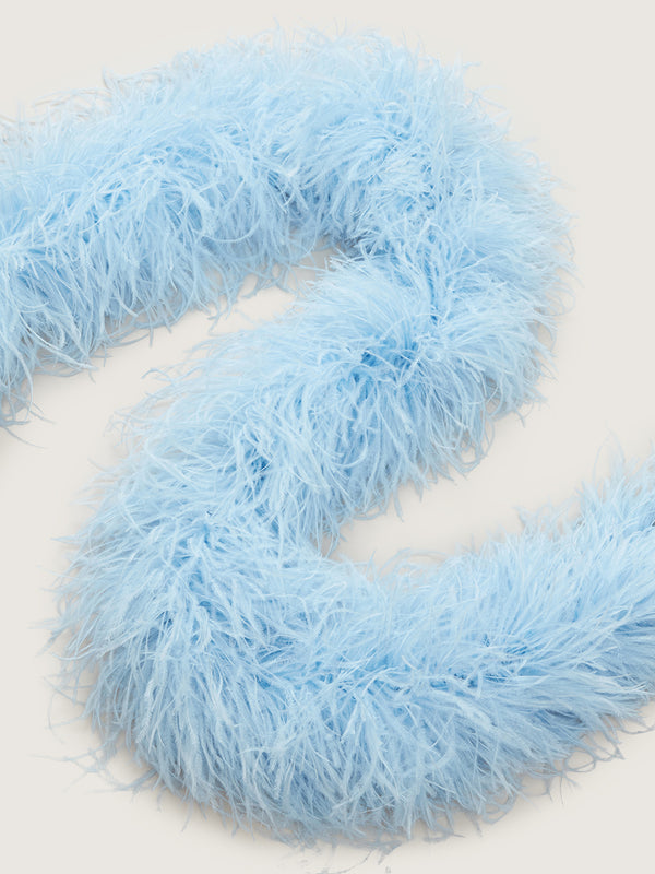 Feather Boa - LKP Blue