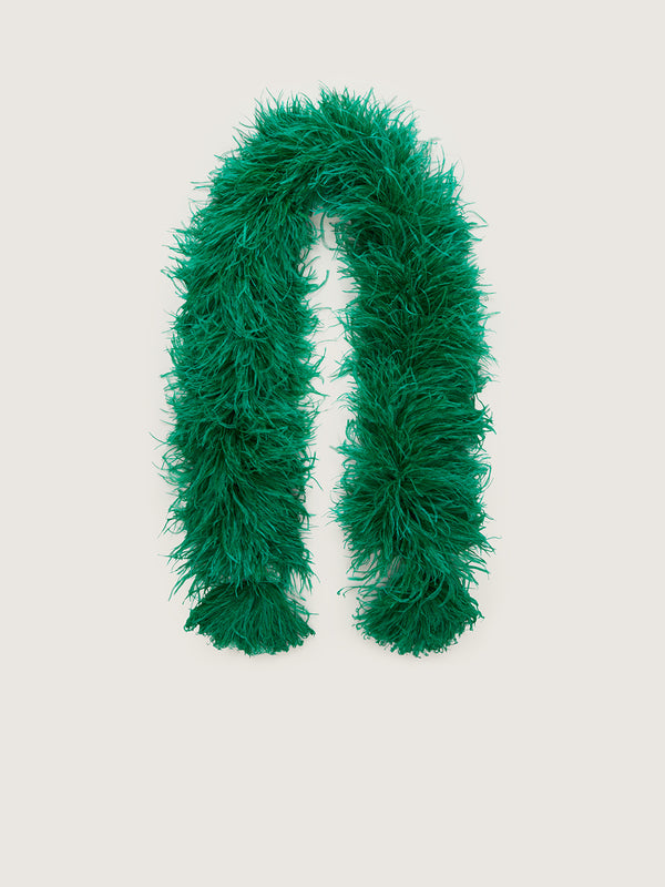 Feather Boa - Brilliant Green