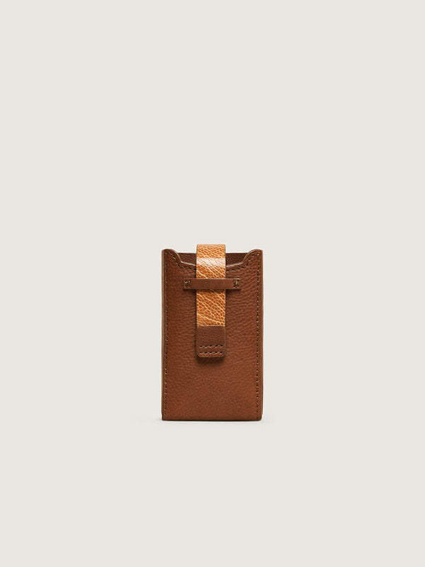 Playing Card Holder - Mid Brown