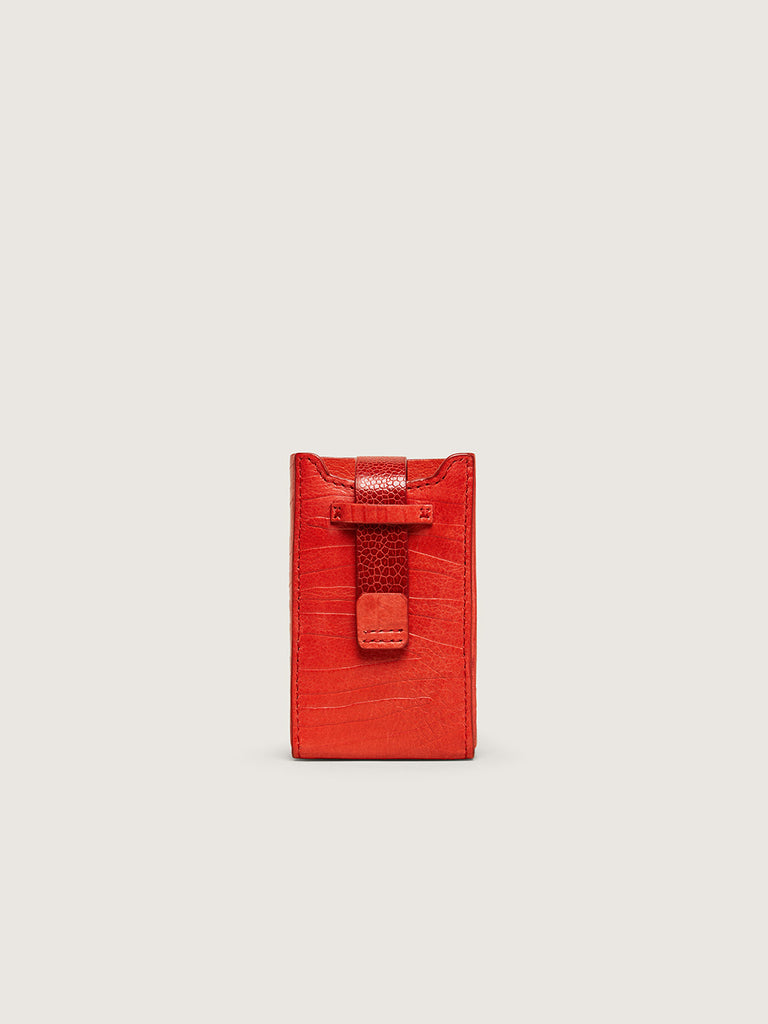 Playing card holder - Scarlet Red Zebra – OKAPI