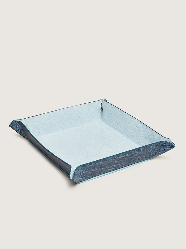 Valet Tray Set - Ahos Blue Jean