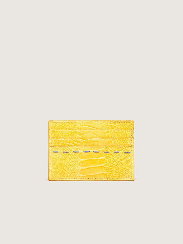 Card Holder - Ostrich Shin Sun