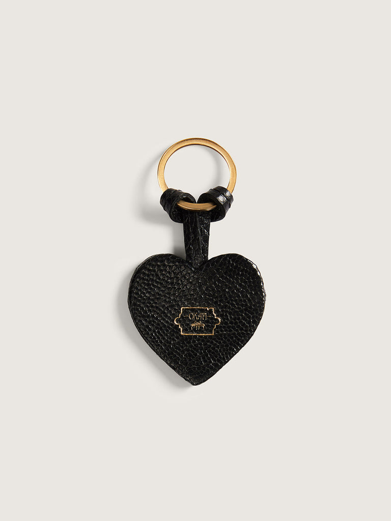 Okapi Key Ring Rattan Keyring - Black – OKAPI