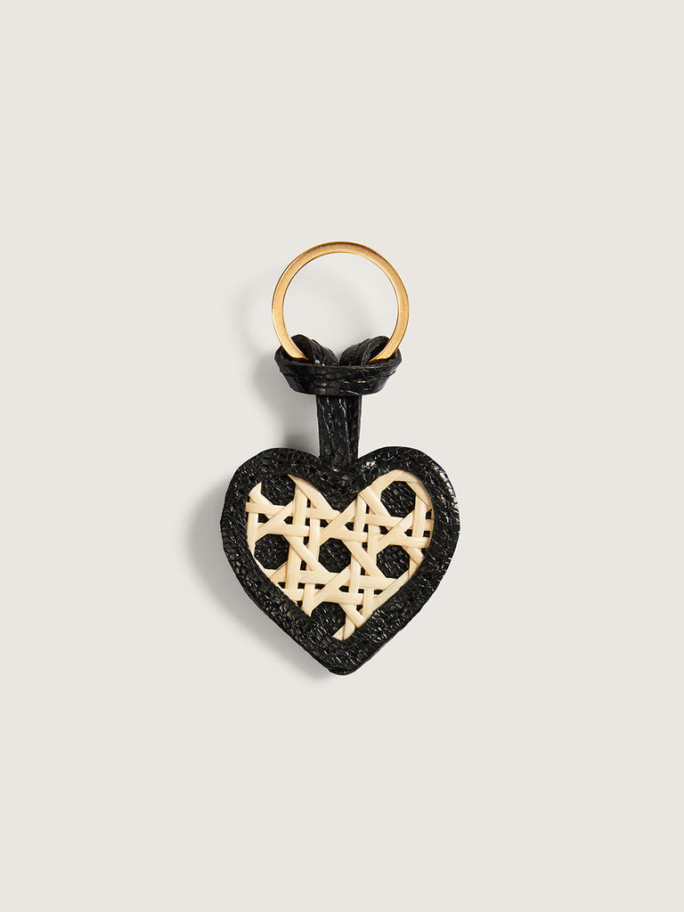 Rattan Keyring - Black – OKAPI