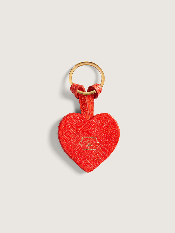 Rattan Keyring - Chilli Red