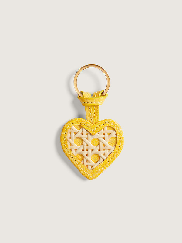 Rattan Keyring - Sun