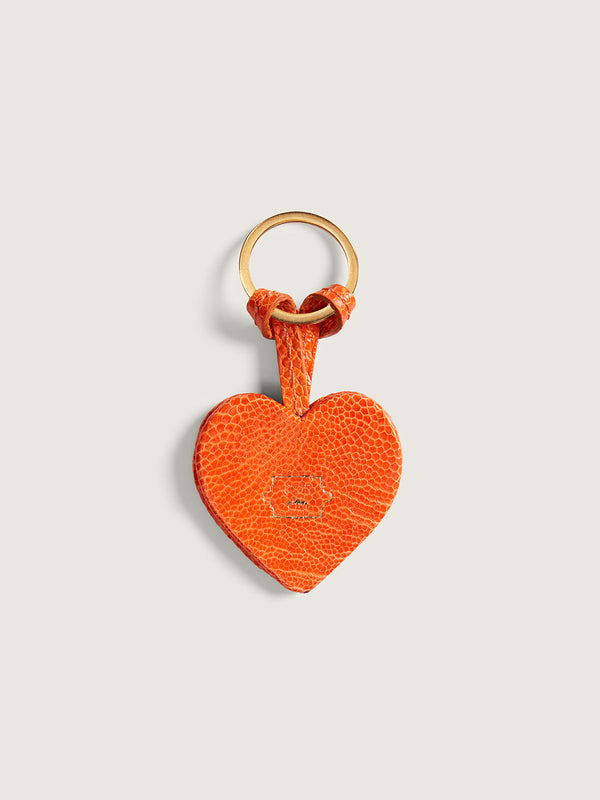 Rattan Keyring - Tangerine