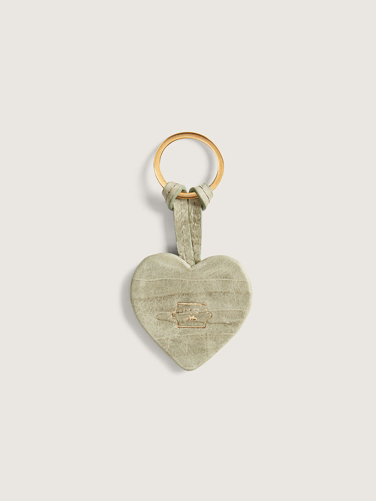 Okapi Key Ring Rattan Keyring - Serpentine Zebra – OKAPI