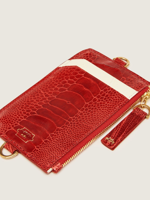 Coin Purse - Flame Red Oryx